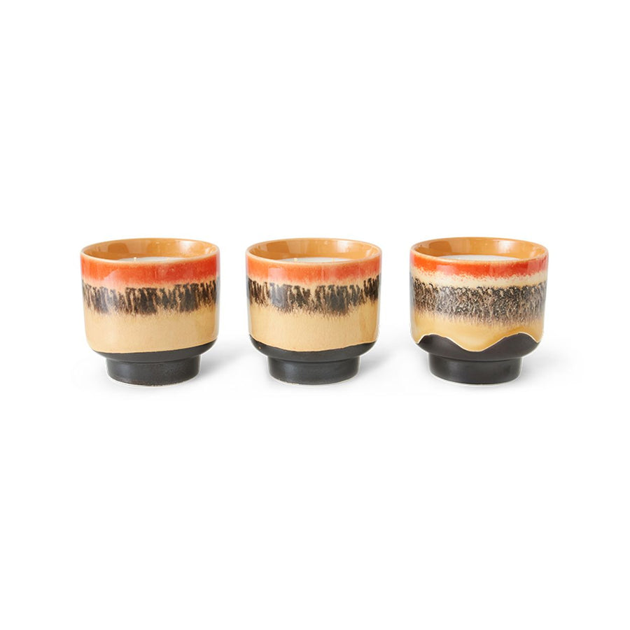 70s ceramics: scented candle Tulum
