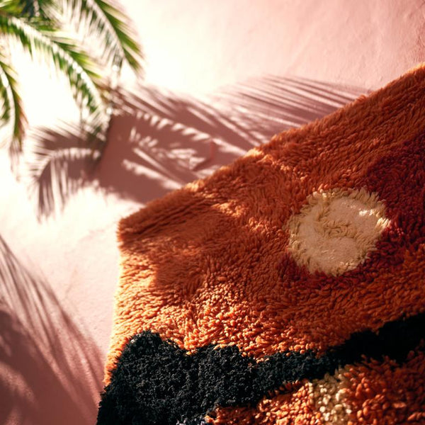 Wall rug sundown