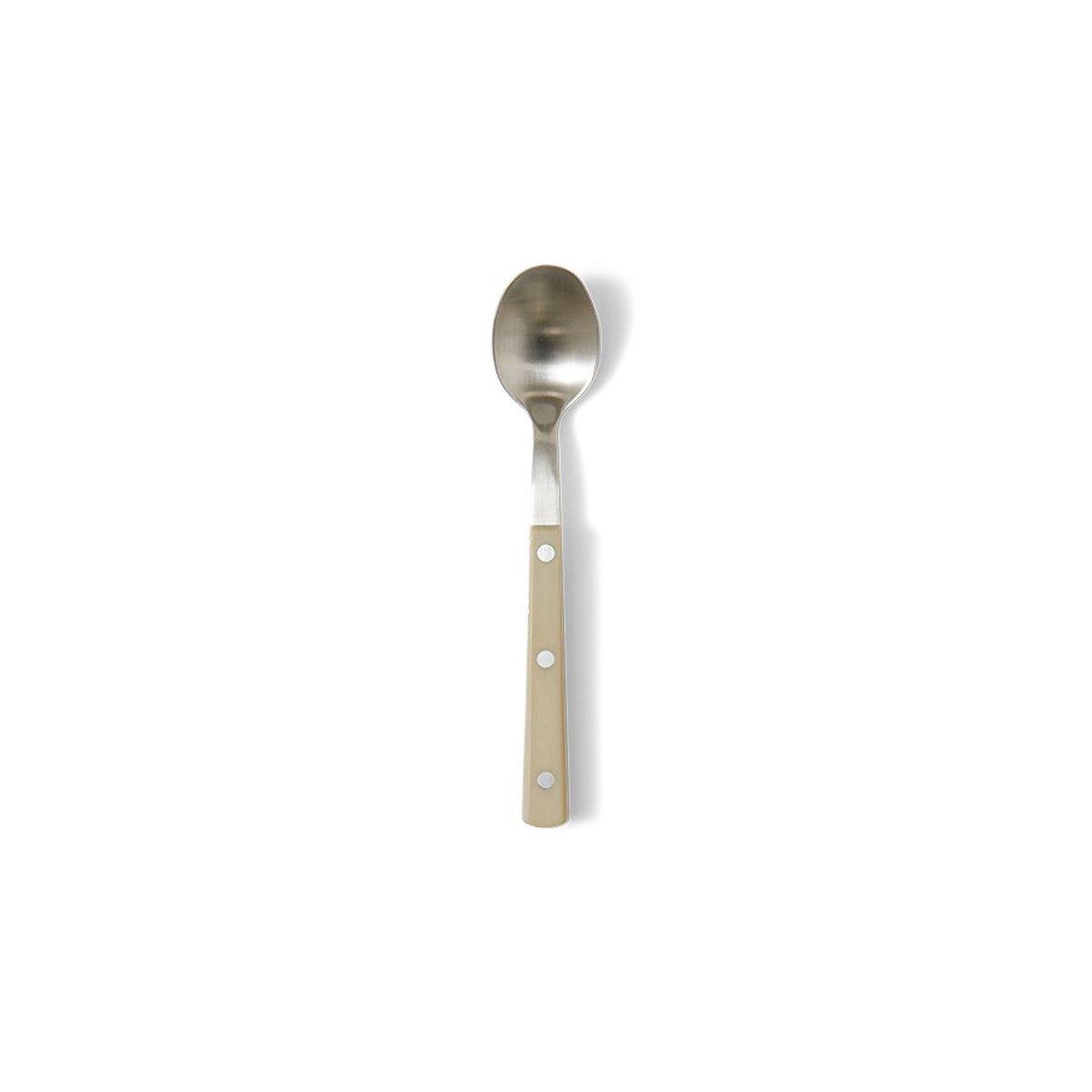 70s cutlery dessert spoon olive
