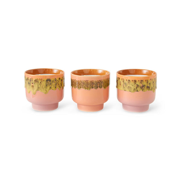 70s ceramics: scented candle Miami