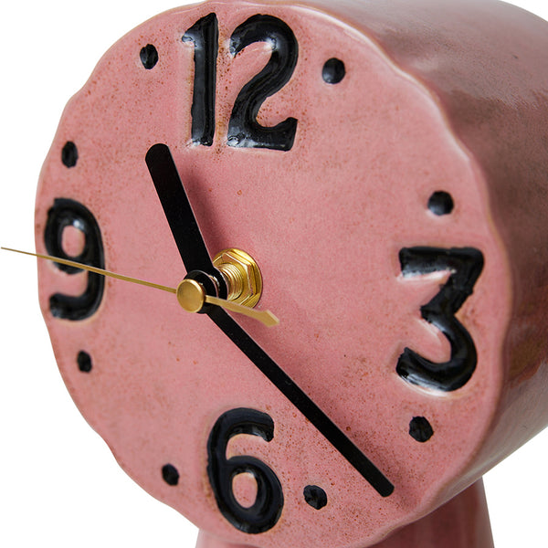 Klok Retro roze