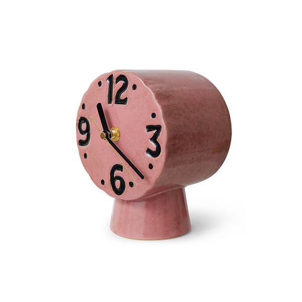 Klok Retro roze