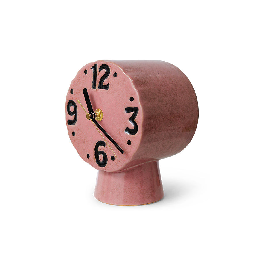 Klok Retro roze