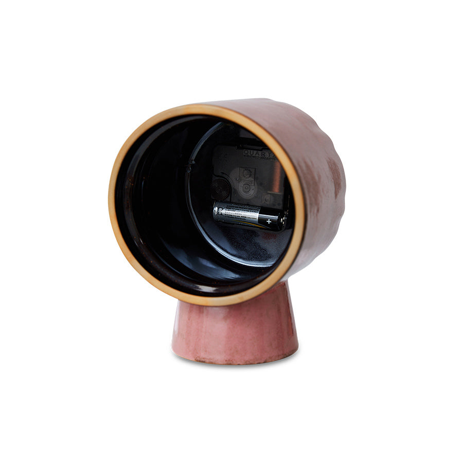 Klok Retro roze