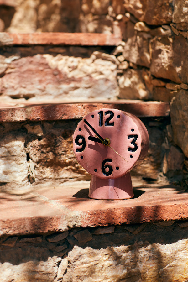 Klok Retro roze
