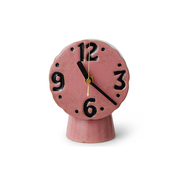 Klok Retro roze