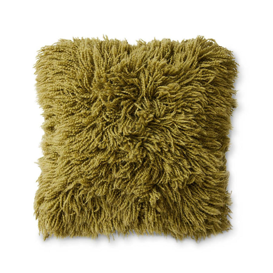 Kussen Fluffy olive