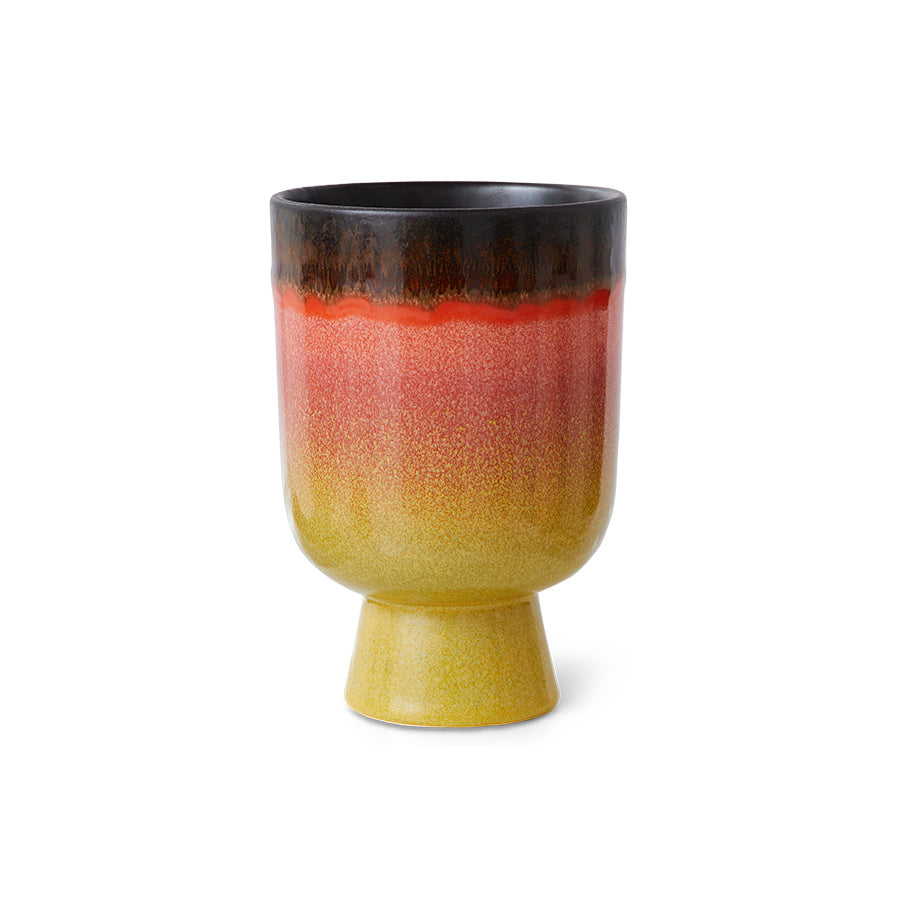 Bloempot retro fig