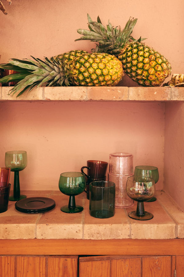 Sunlit glass teal