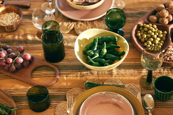 Patio bowl mustard