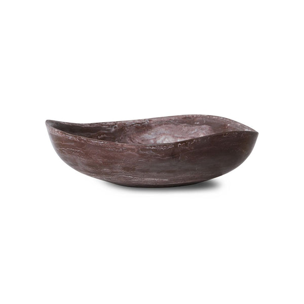 Patio bowl burgundy