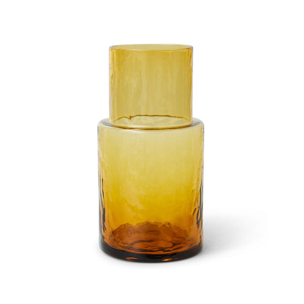 Tube carafe amber