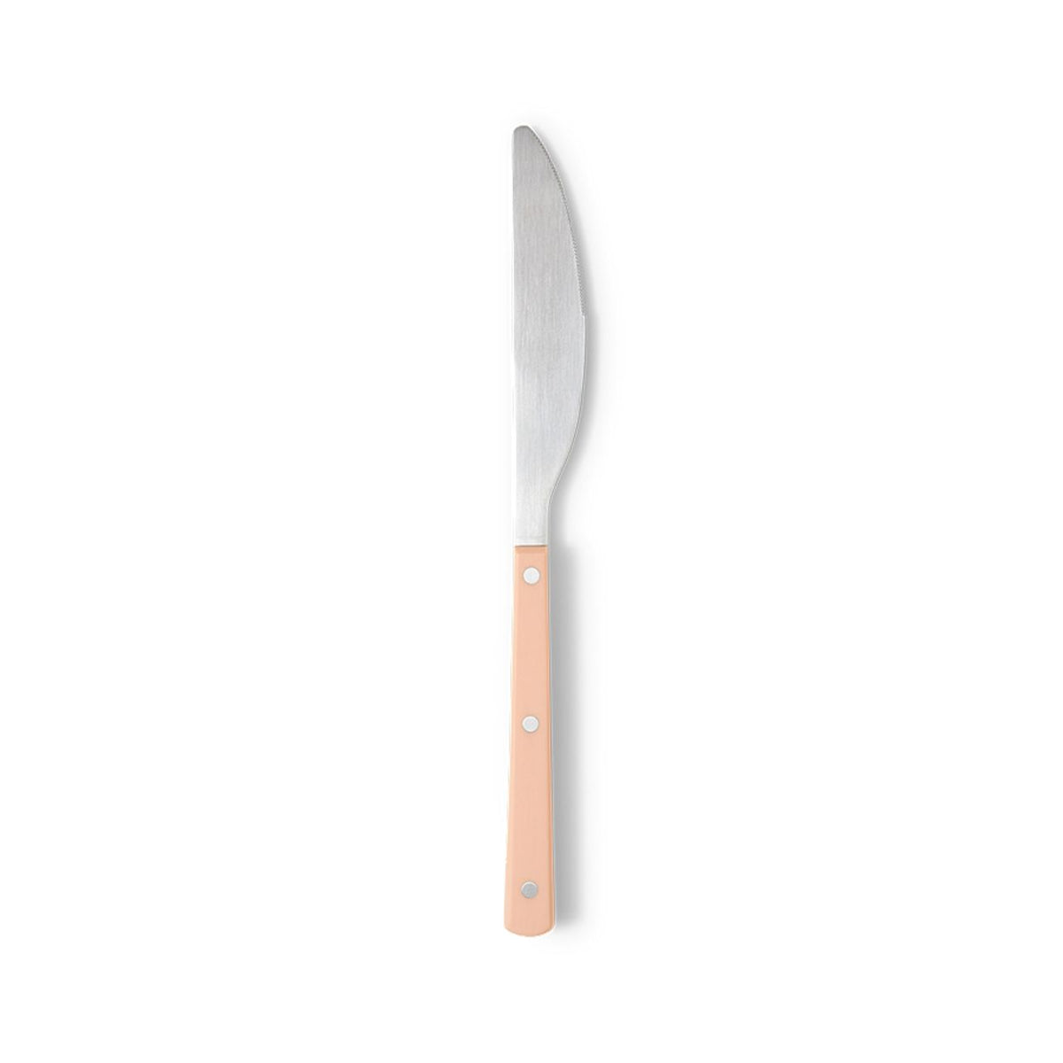 70s cutlery knife peach