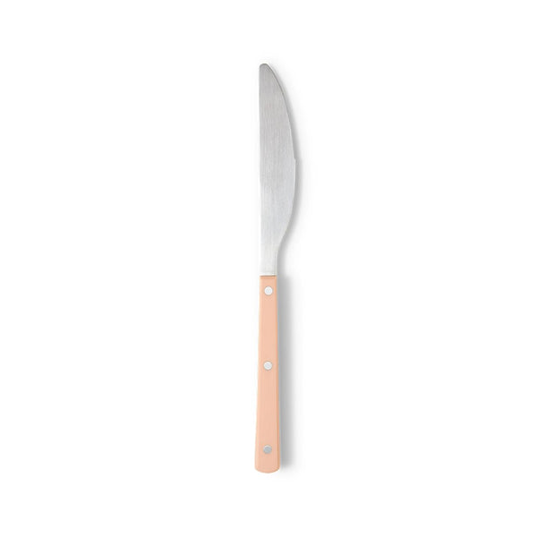 70s cutlery knife peach