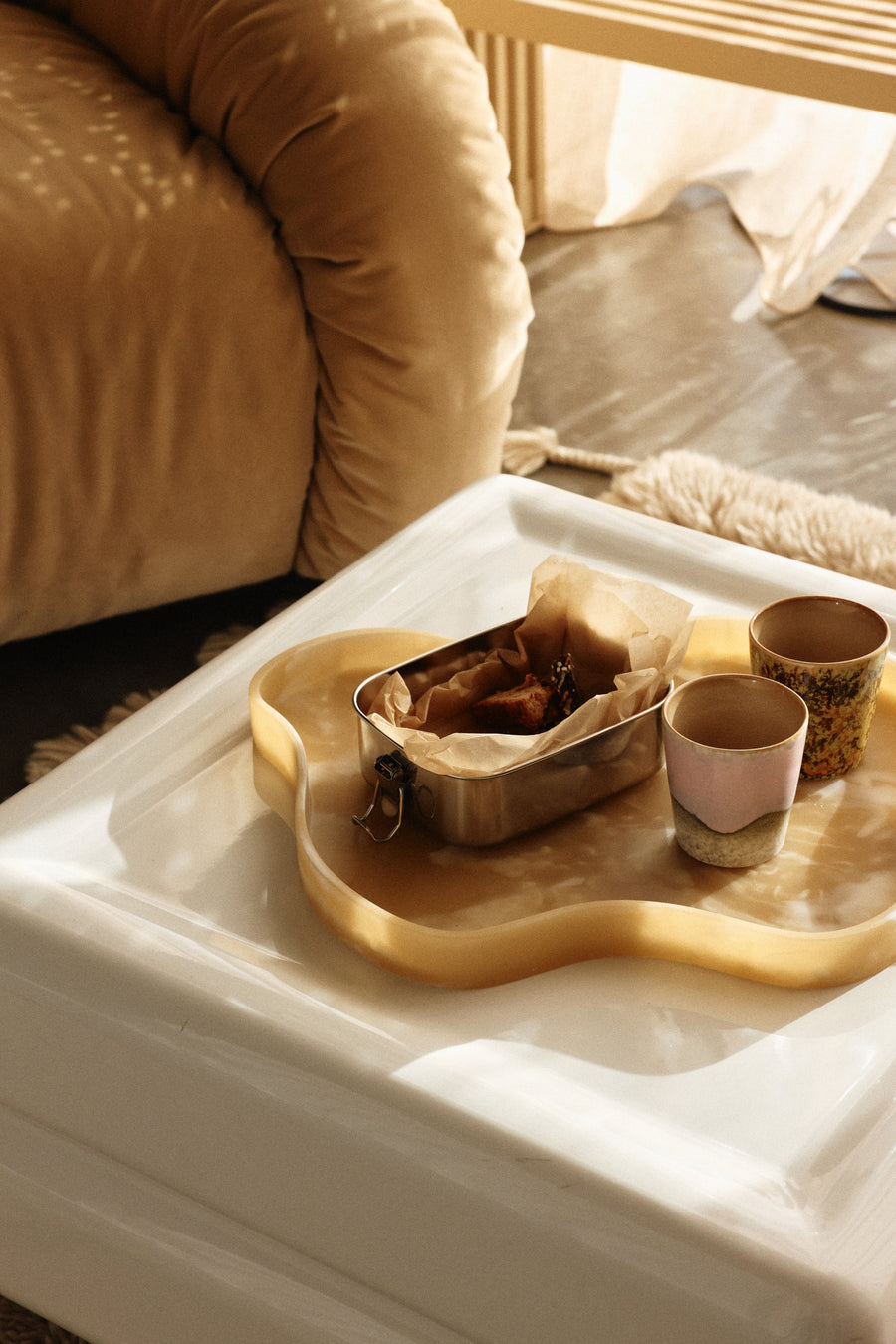 Patio dienblad S cream