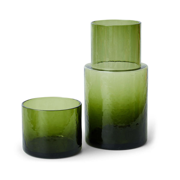 Tube carafe olive