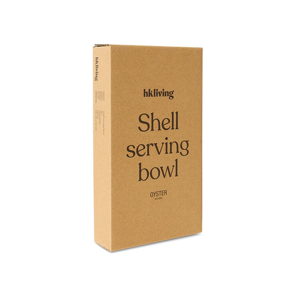 Shell serving bowl oyster