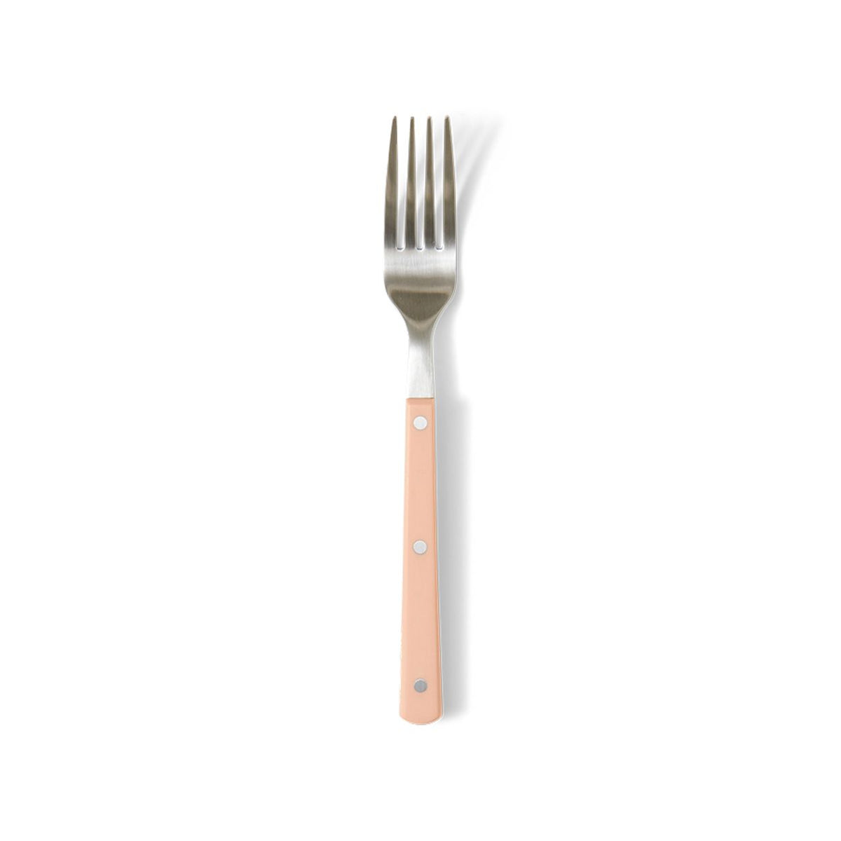 70s cutlery fork peach