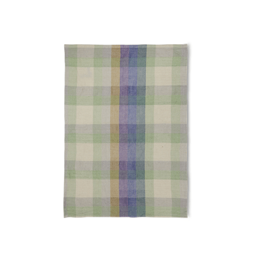 Vida check tea towel multicoloured (50x70cm)