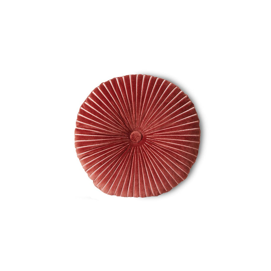 Kussen golfpatroon burgundy