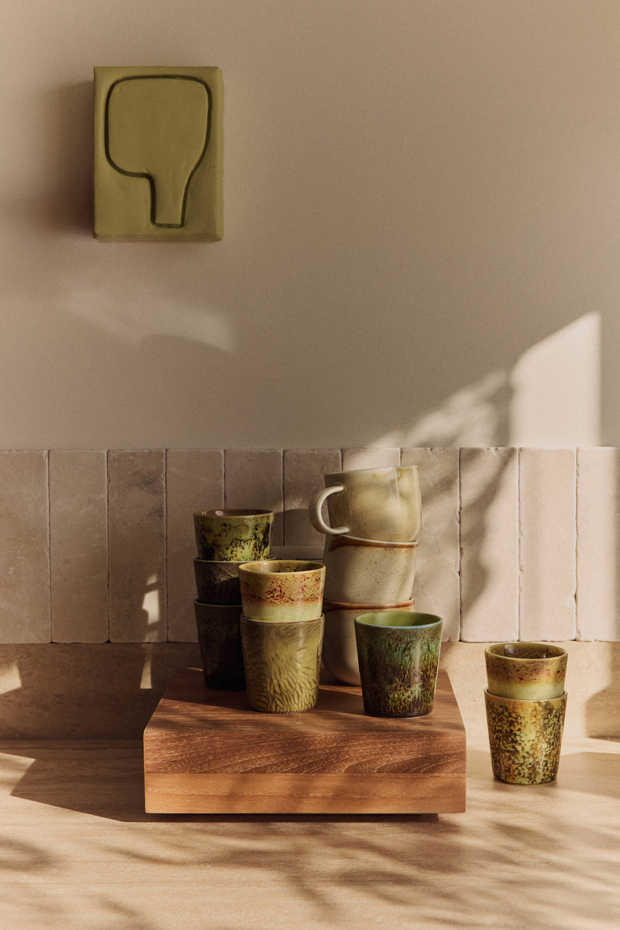 Koffiemok 70s ceramics Tidal