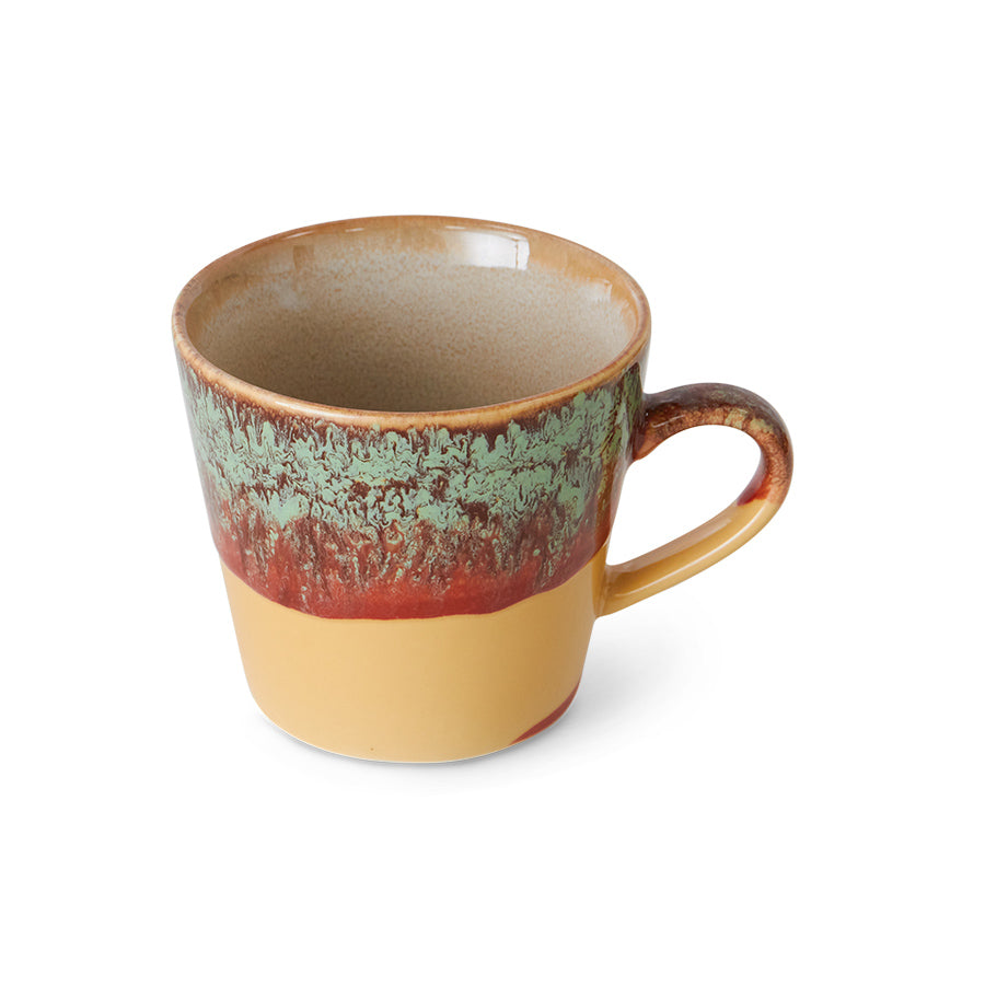 Cappuccino mok 70s ceramics cove