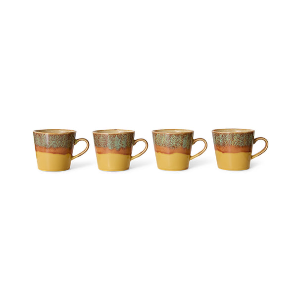 Cappuccino mok 70s ceramics cove