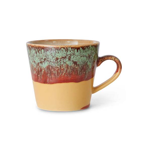 Cappuccino mok 70s ceramics cove