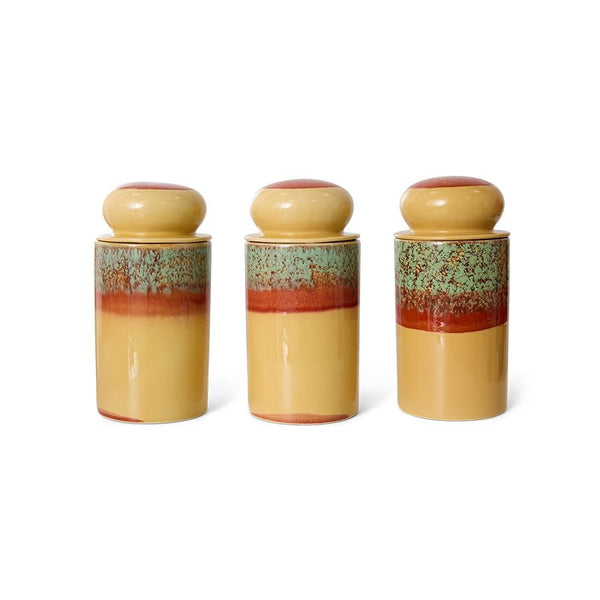 70s ceramics: storage jar cove