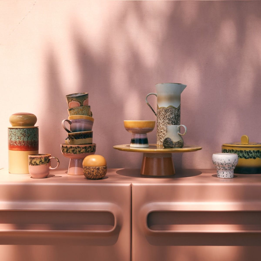 70s ceramics: storage jar cove