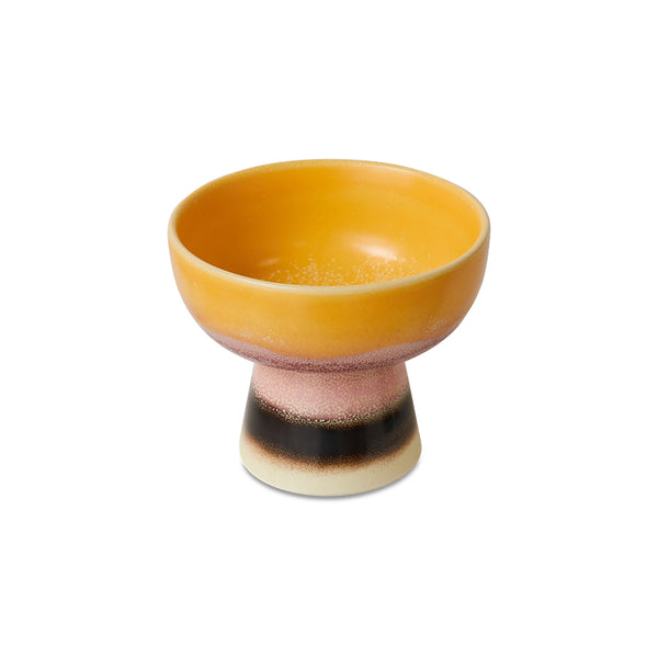 Tapasschaal op voet 70s ceramics sunshade