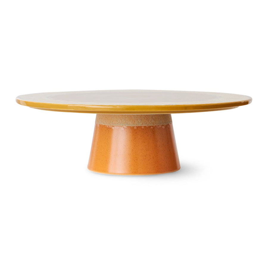 70s ceramics: plateau papaya