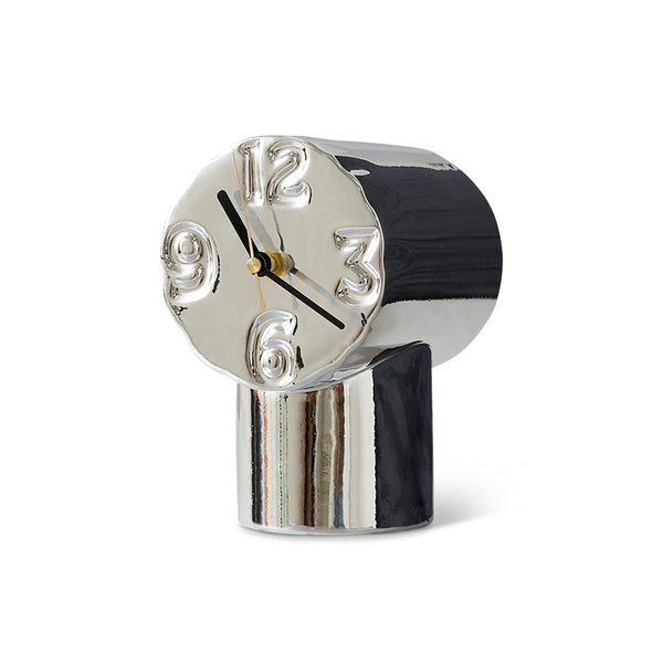 Klok Retro chroom