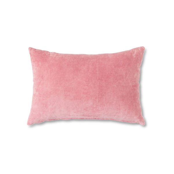 Velvet cushion rose (60x40cm)