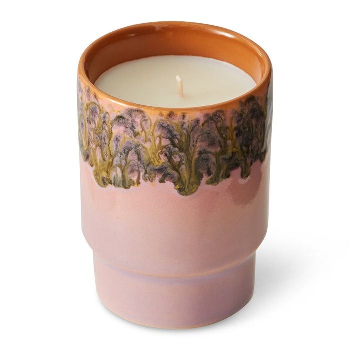 70s ceramics: small scented candle Miami