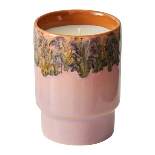 70s ceramics: small scented candle Miami