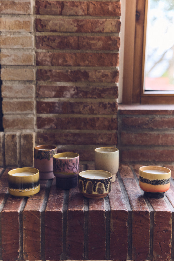 Geurkaars S 70s ceramics Capetown