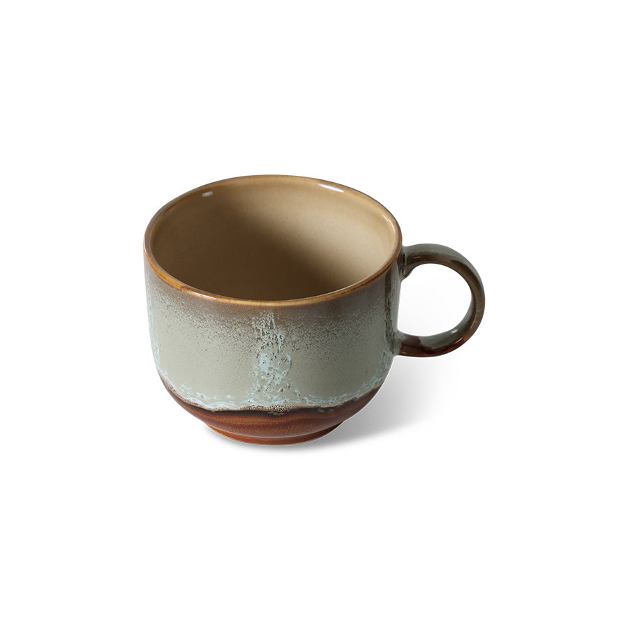 Theekop 70s ceramics echo