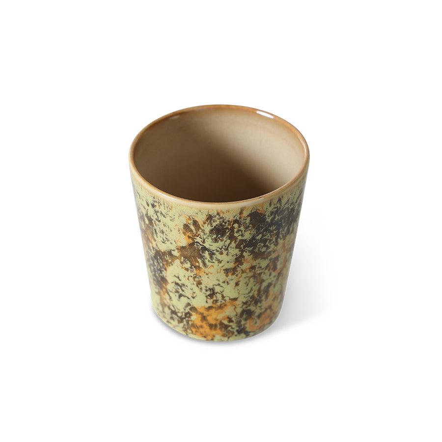 Koffiemok 70s ceramics fjord