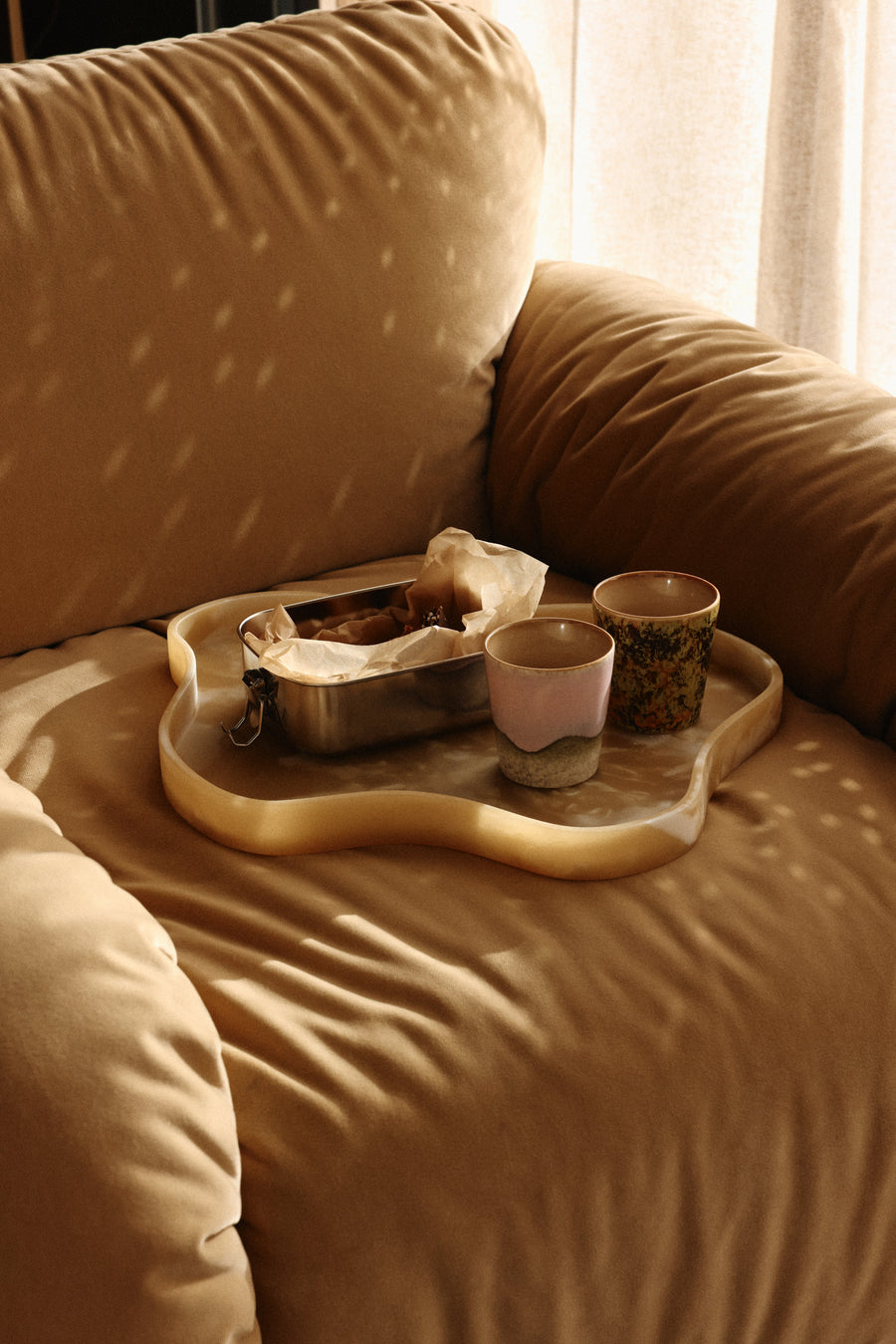 Koffiemok 70s ceramics fjord
