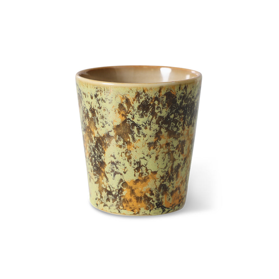 Koffiemok 70s ceramics fjord