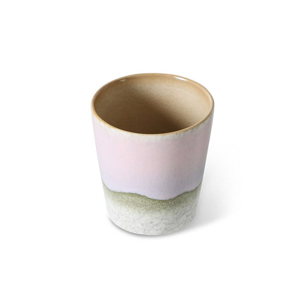 70s ceramics: coffee mug, bramble
