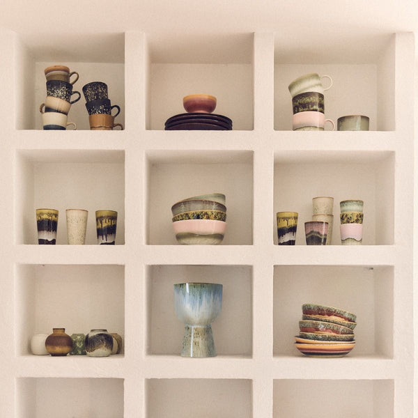 70s ceramics: coffee mug, bramble