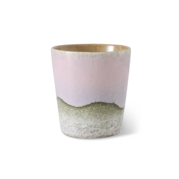 70s ceramics: coffee mug, bramble