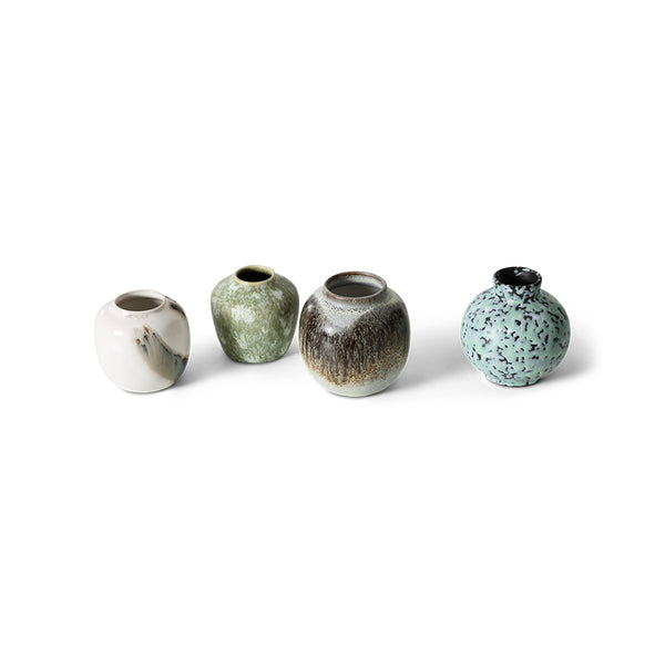 Vasenset S 70s ceramics (set van 4)