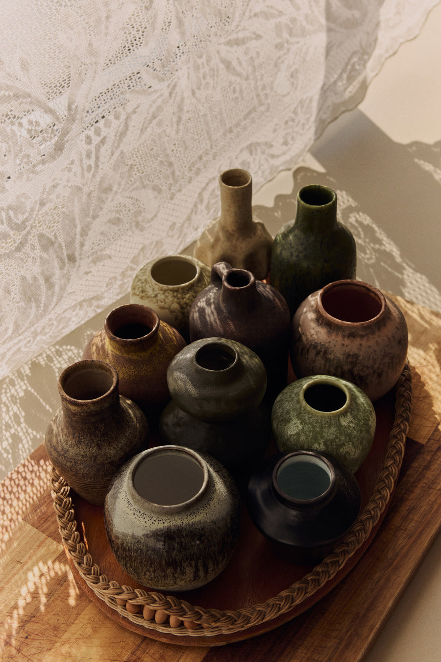 Vasenset S 70s ceramics (set van 4)