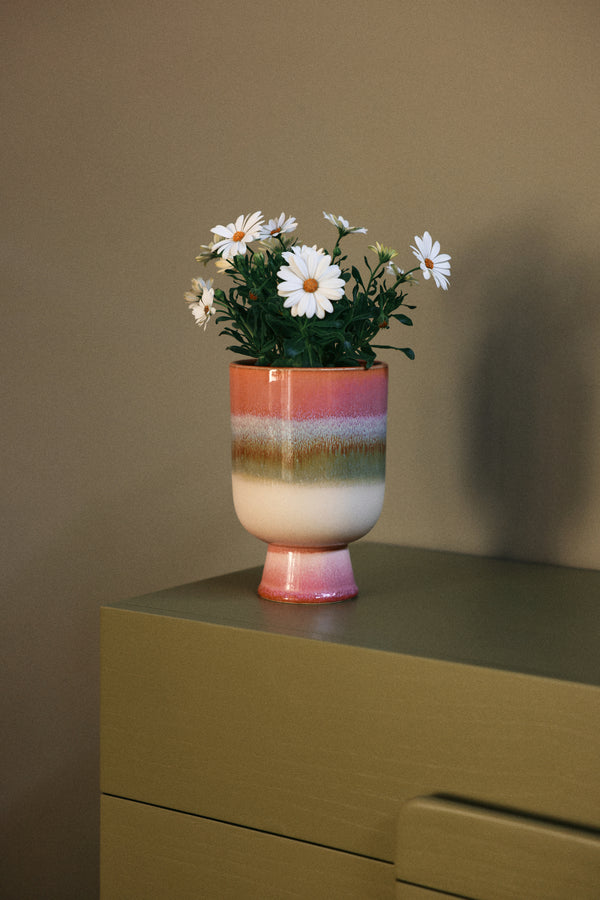 Bloempot Retro rosefield