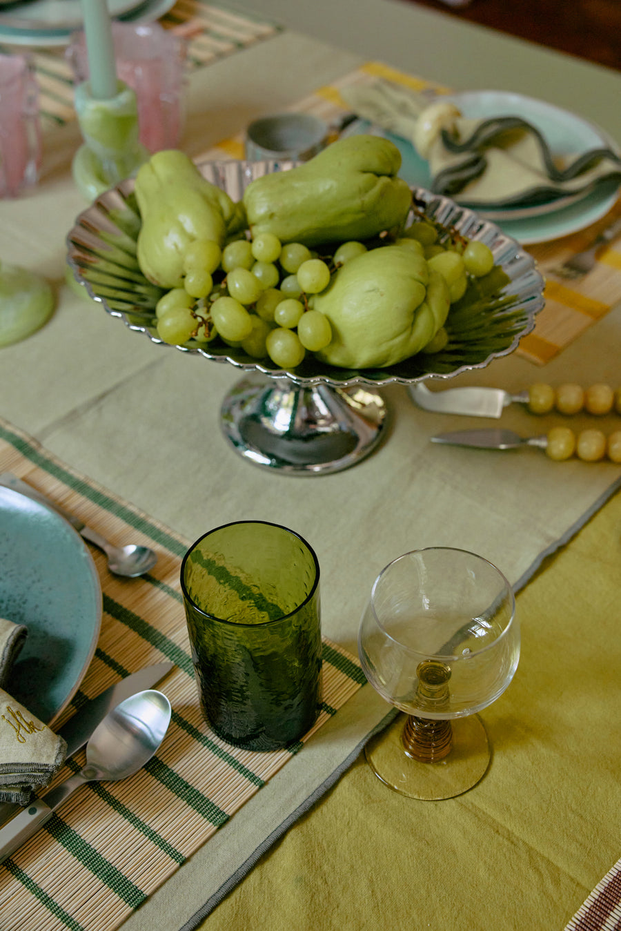 Longdrinkglas olijf