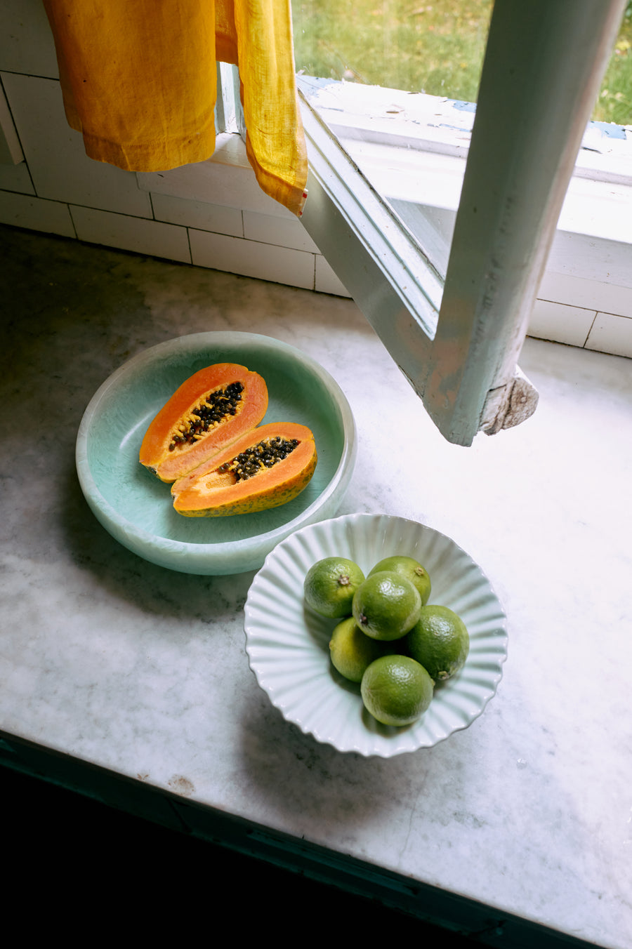Saladeschaal mint