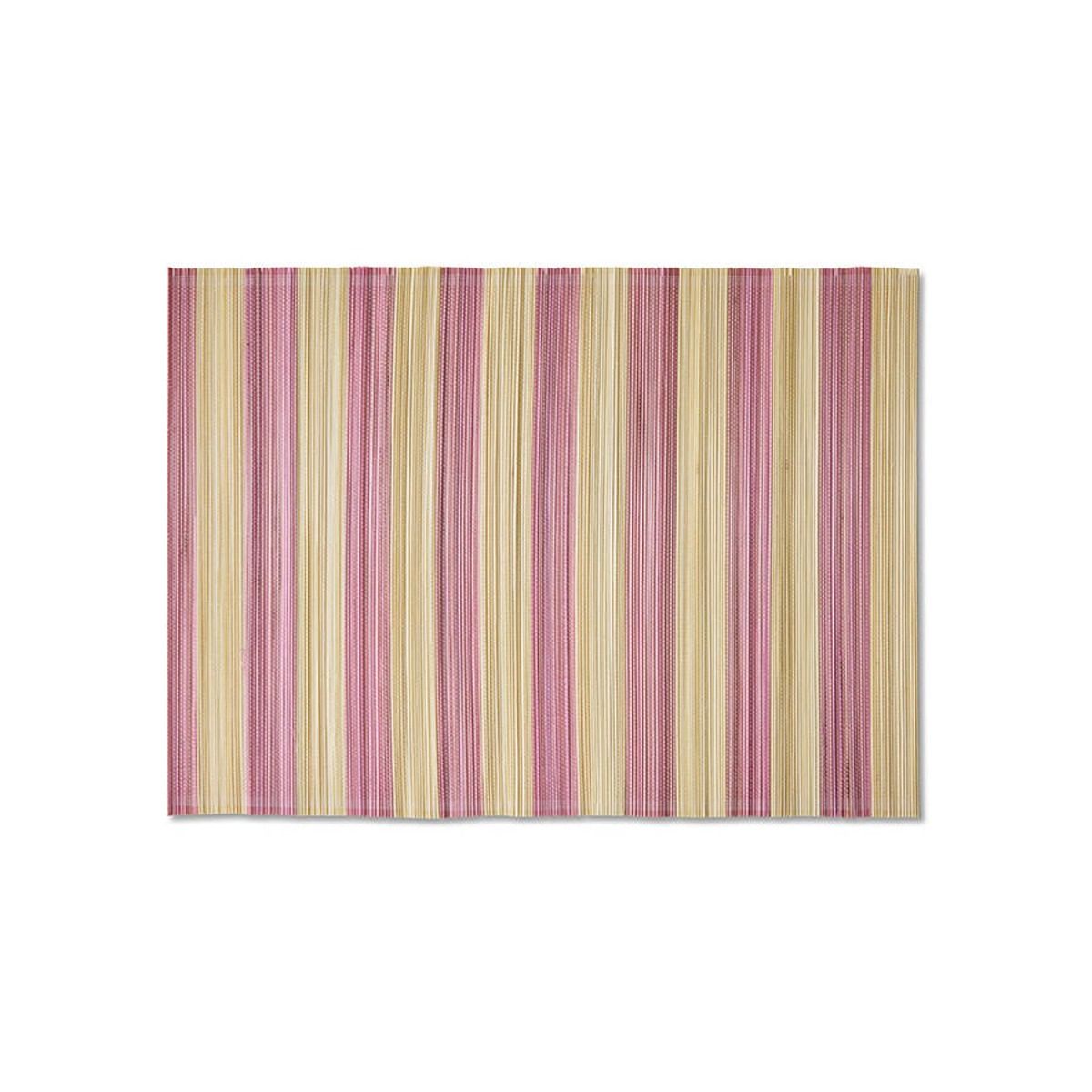Bamboo placemat, roseate